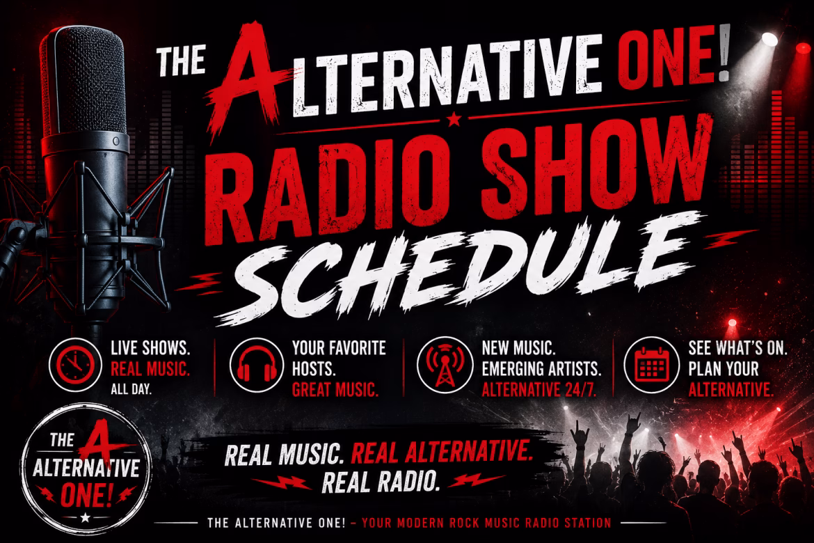 The Alternative One! Radio Show Schedule
