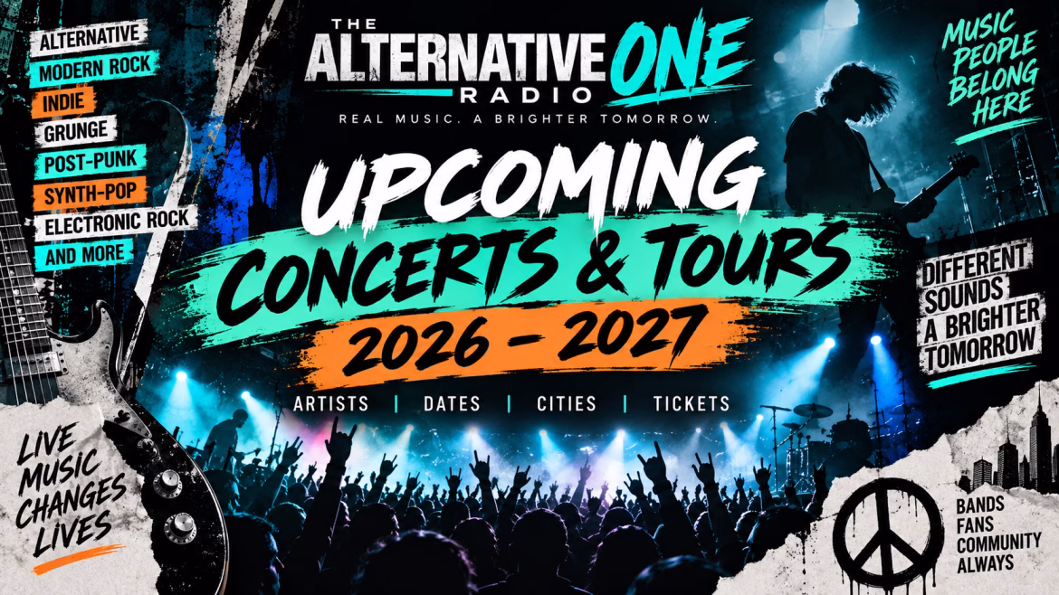 upcoming alternative rock concerts